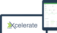Logo du portail Xcelerate pour les gestionnaires de parc d’Element Logo du portail Xcelerate pour les gestionnaires de parc d’Element